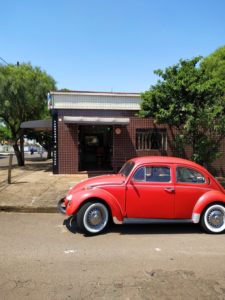 Fachada da Galleon Barbershop em Cascavel - Rua Vitória 1495